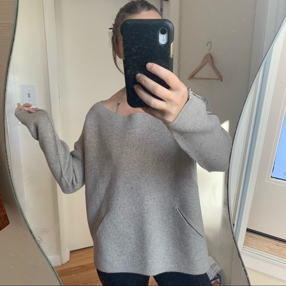 Free People Unique Wool Sweater Top - Picture 3 of 12